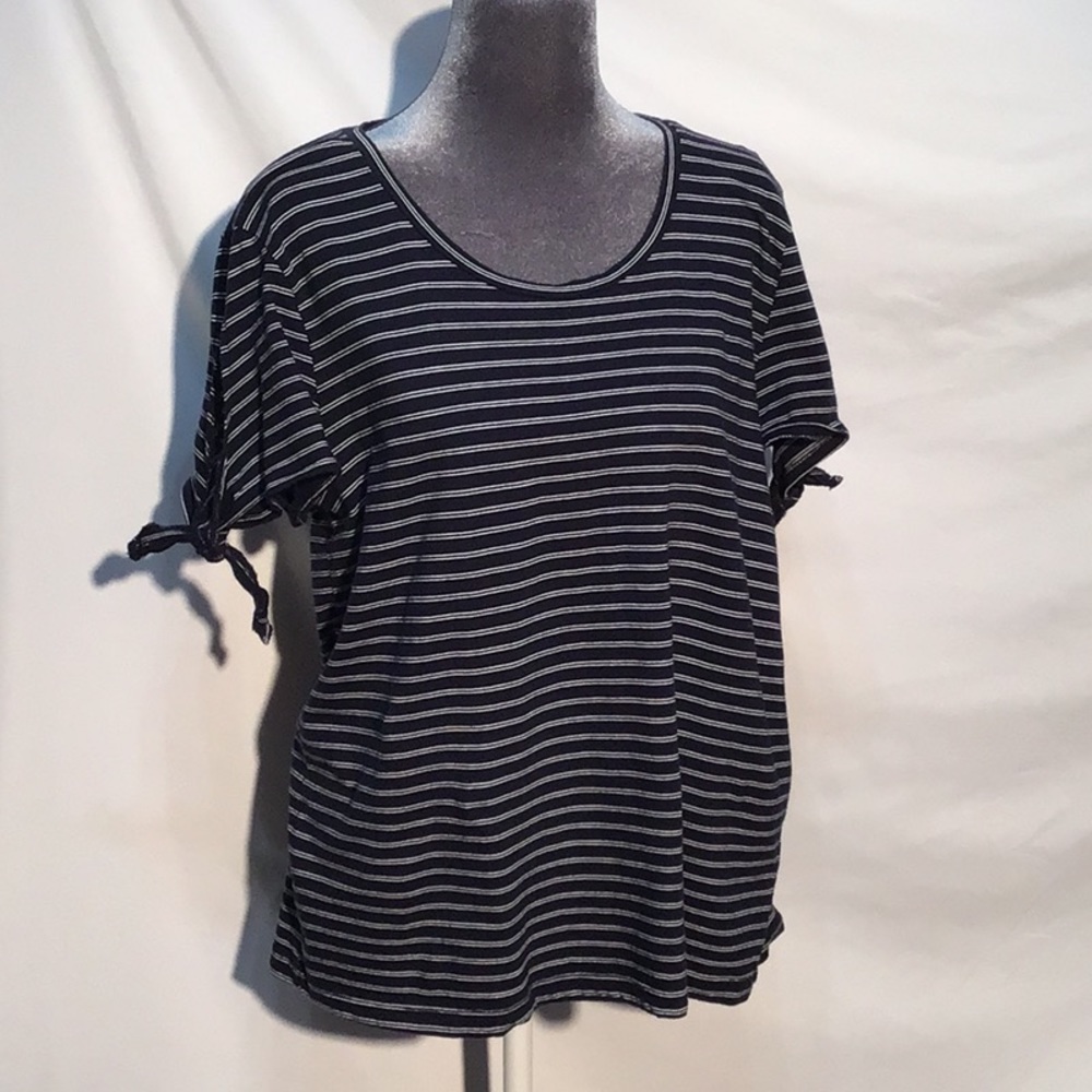 J.Crew striped tee size XL